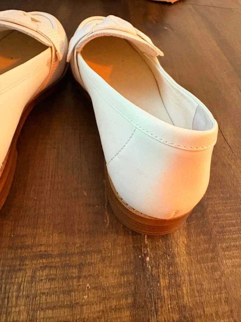 Italian leather loafers